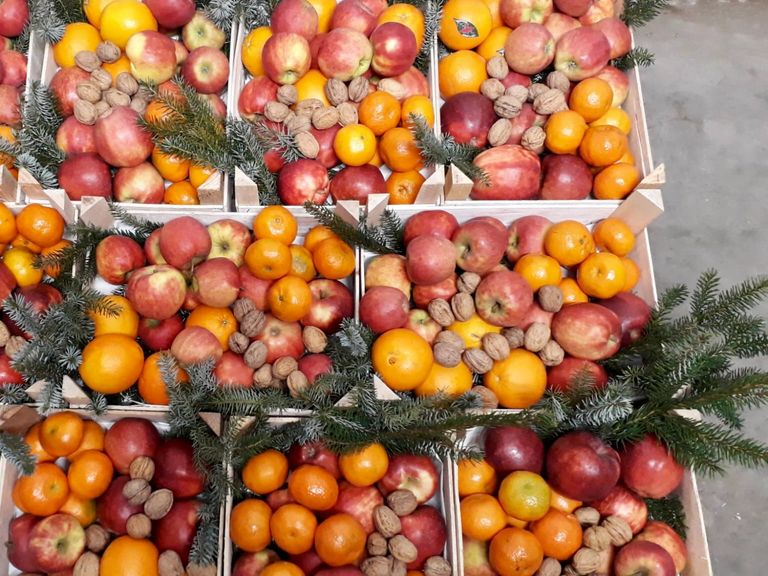 Obstkorb fürs Büro